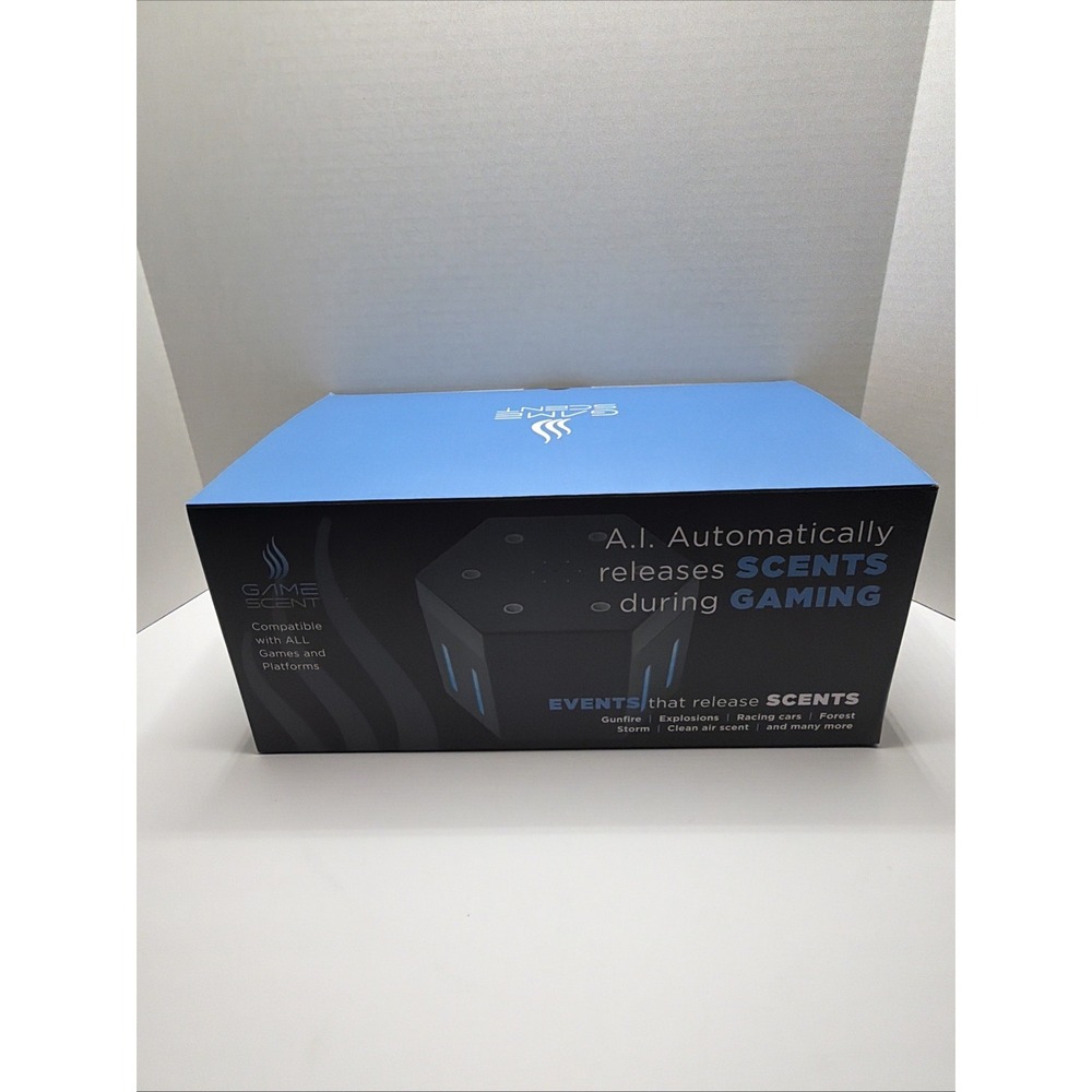 GameScent Console Atomizer , Adaptor With 6 Primary Scents